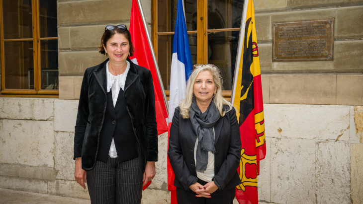 Visite de courtoisie Madame Isabelle Arrighi, sous-préfète de Saint-Julien-en-Genevois
