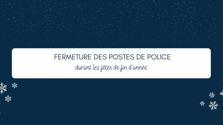Fermeture des postes