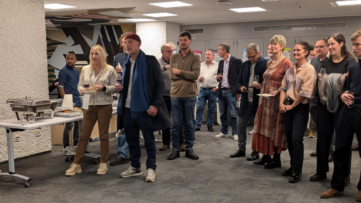 Apéro de départ de Patrick