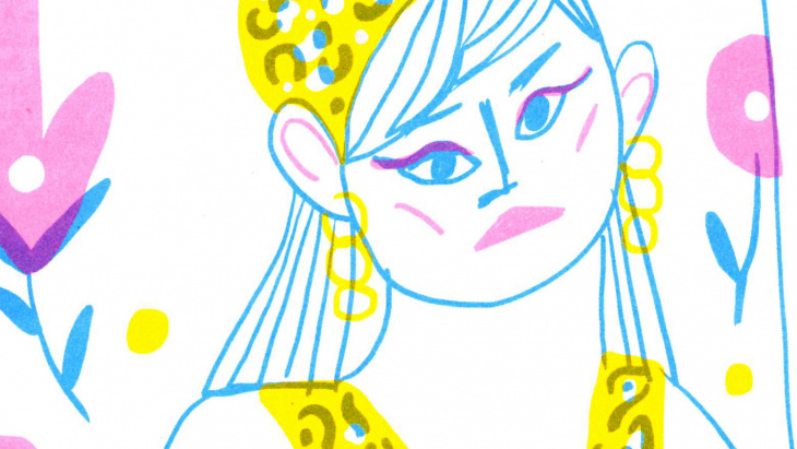 Grisélidis Réal (Illustration 100elles* de Bérénice Milon)