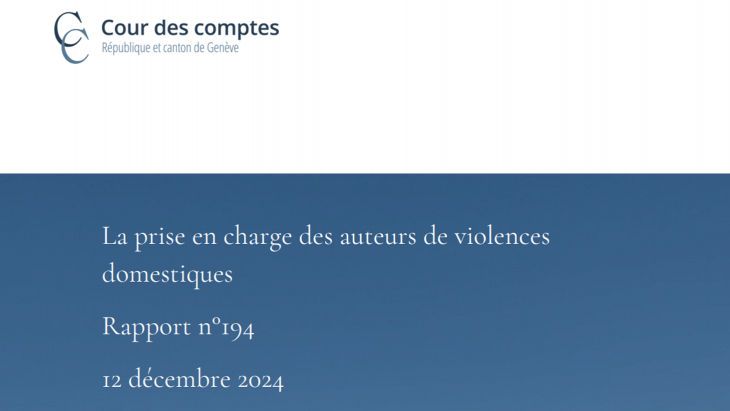 titre du rapport de la cour de comptes