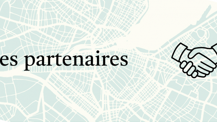 Visuel de carte de Genève avec icône de poignée de mains