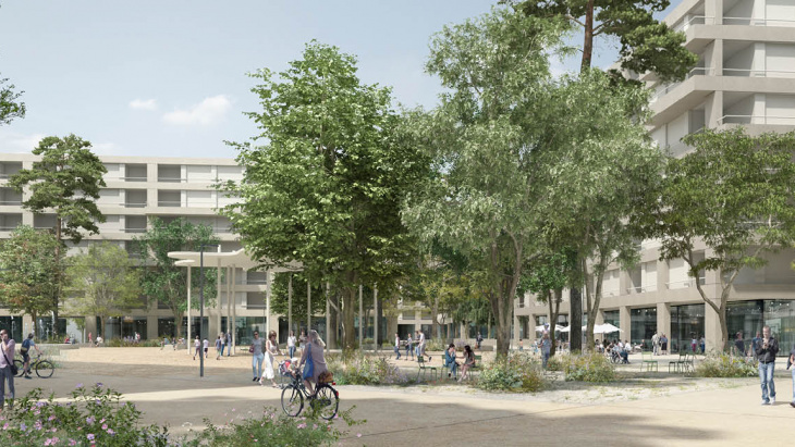 Future place des Acacias