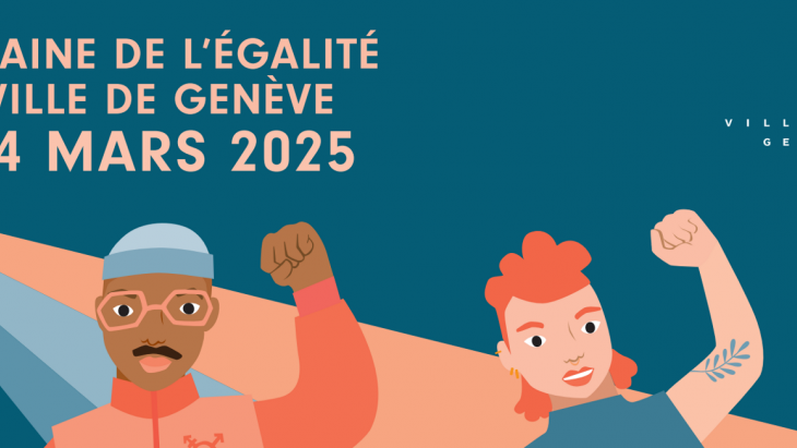 affiche semaine de l'égalité en Ville de Genève