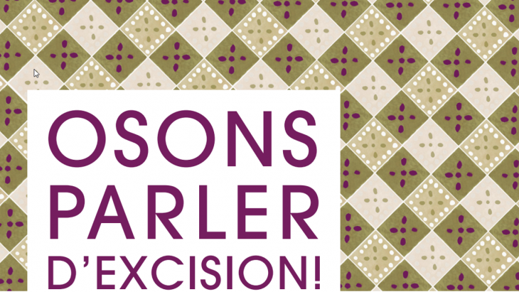 flyer osons parler d'excision