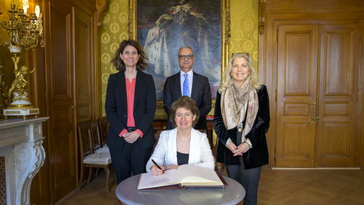Visite S.E. Madame l'Ambassadrice Hasmik Tolmajian, représentante permanente de la République d'Arménie auprès des Nations Unies à Genève