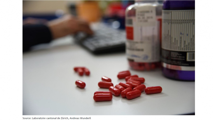 Compléments alimentaires commandés en ligne