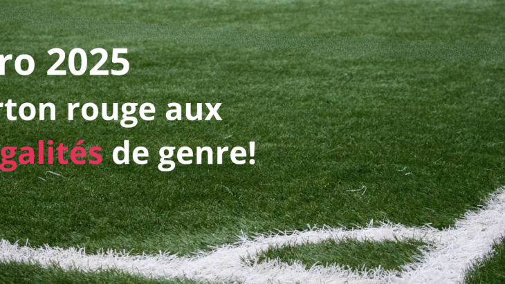 euro 2025 carton rouge aux inégalités de genre