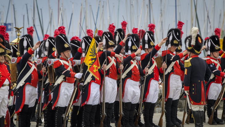 Cérémonie de commémoration du débarquement des troupes confédérées au Port-Noir le 1er juin 1814