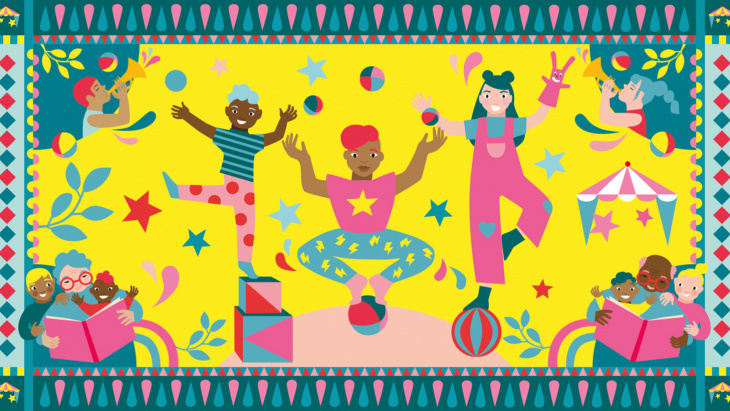 Illustration des Chapiteaux enchantés 2025