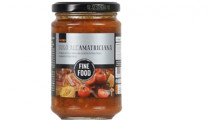 Pot de sauce Amatriciana Fine Food Coop