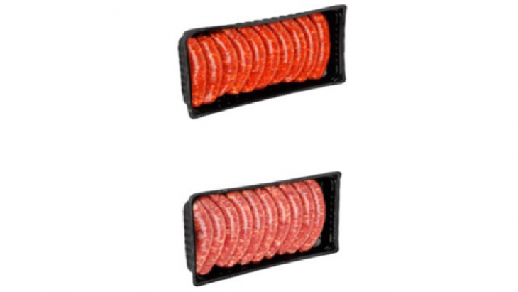 Emballage des merguez de dinde et de volaille