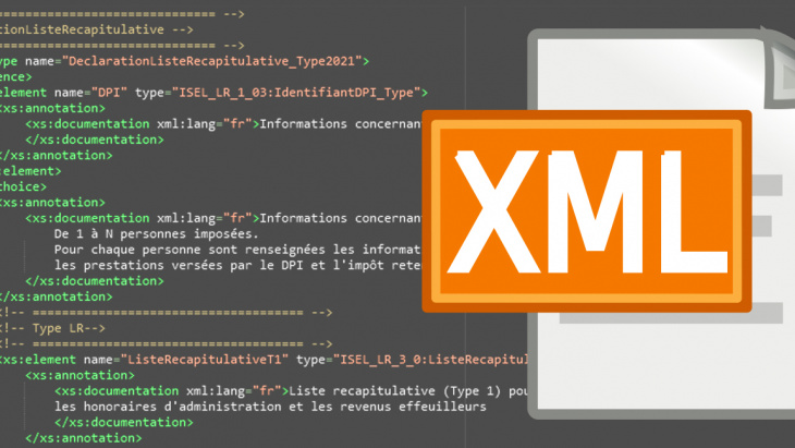 Transmission des données de retenues d'impôt à la source par XML