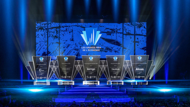 Photo de la scène du BFM pour le Grand Prix de l'économie 2025