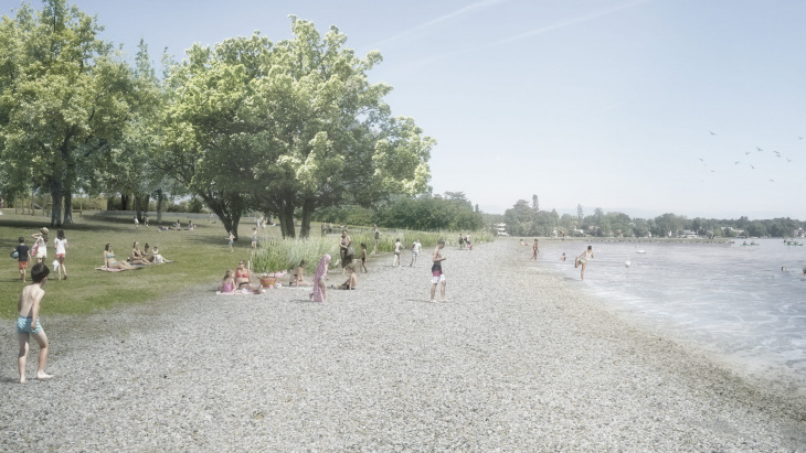 Future plage du Vengeron