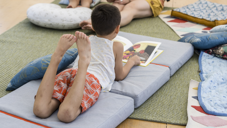 Enfant aux Chapiteaux enchantés 2025 © Emmanuelle Bayart / Ville de Genève