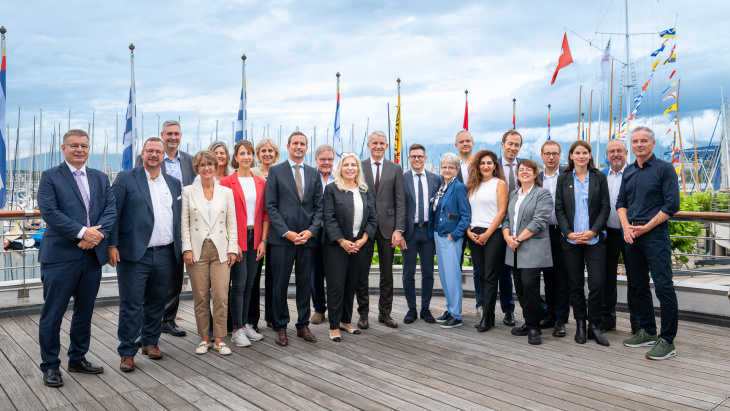 Dîner de courtoisie entre le Conseil d'Etat et les membres de la Commission des affaires juridiques du Conseil national 