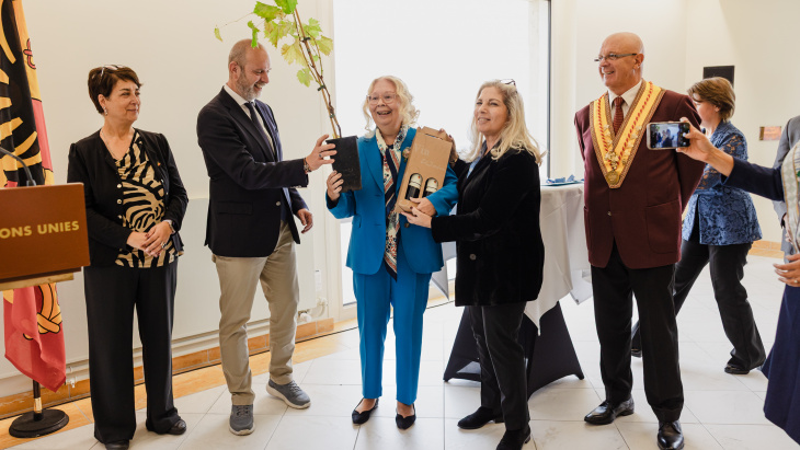 Remise du parchet de la Vigne des Nations à l’Office des Nations Unies à Genève 