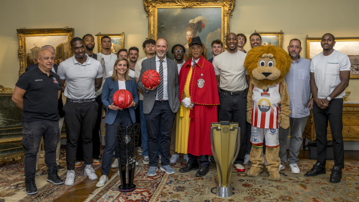 Cérémonie de félicitations en l'honneur des Lions de Genève