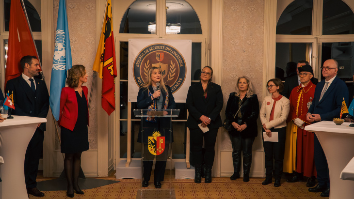 Genève célèbre les 25 ans de la Brigade de sécurité diplomatique