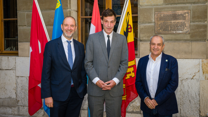 Visite de courtoisie Monsieur Philippe Donckel, consul général du Grand-Duché de Luxembourg à Genève