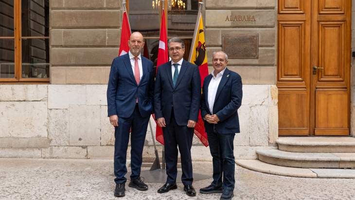 Visite de courtoisie de Monsieur Salih Boğaç Güldere, Consul général de Türkiye à Genève