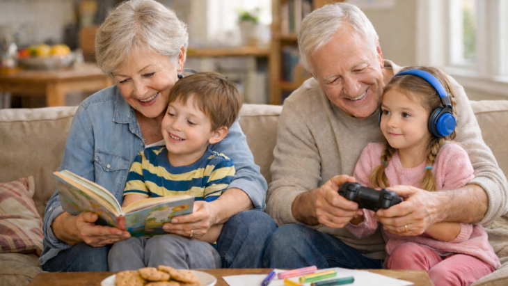Enfants et grands-parents