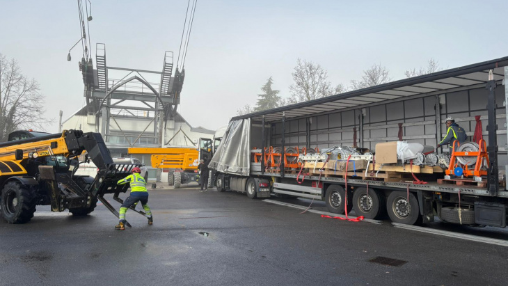 Grande inspection de l'installation du Téléphérique du Salève (crédit photo : STS)