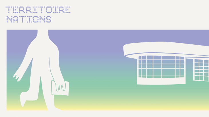Dessin du Garage Braillard et personnage