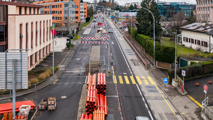 Avis de travaux : Info mobilité - L'Ancienne-Route