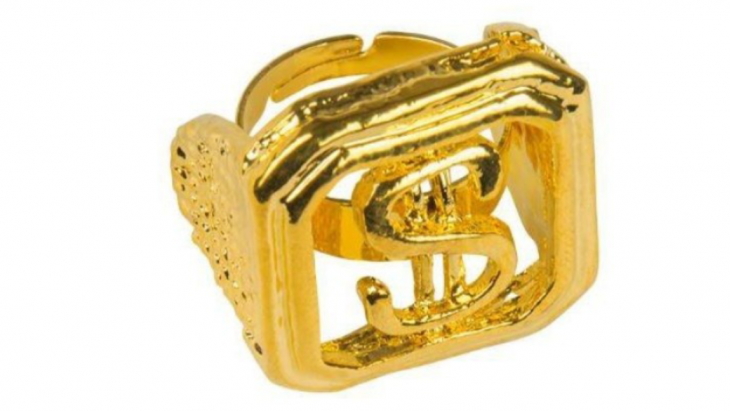 Bague « Dollar Gangster Rapper »