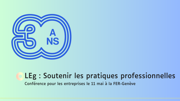 Conférence 11 mai logo 30 ans de la loi sur l'égalité 