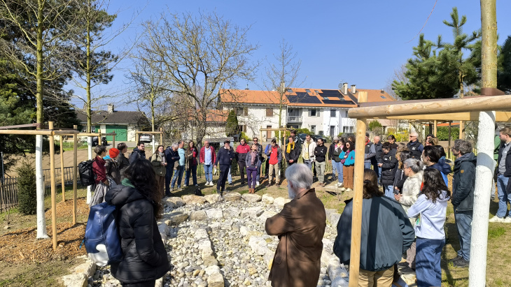 Illustration de la visite de terrain