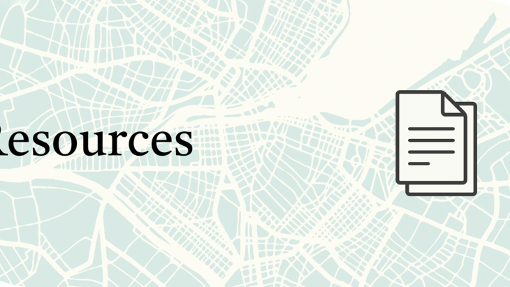 Visuel de carte de Genève avec icône de documents