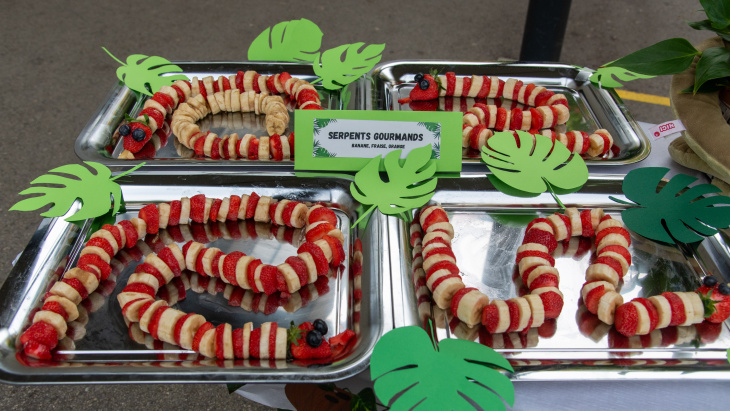 Les serpents gourmands