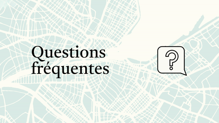 Visuel de carte de Genève avec icône de bulle de discussion