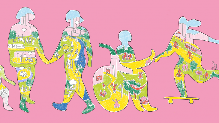 Vers des espaces publics inclusifs - illustration : Irene Gil Lopez