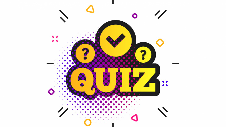 Bulle avec le mot Quiz