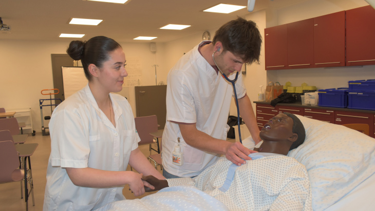 Sofia Rodrigues et Célestin Fournier : « c’est un travail d’équipe qui a du sens ».   