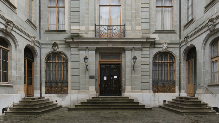 L'hôtel Sellon, siège du musée de la Fondaion Zoubov