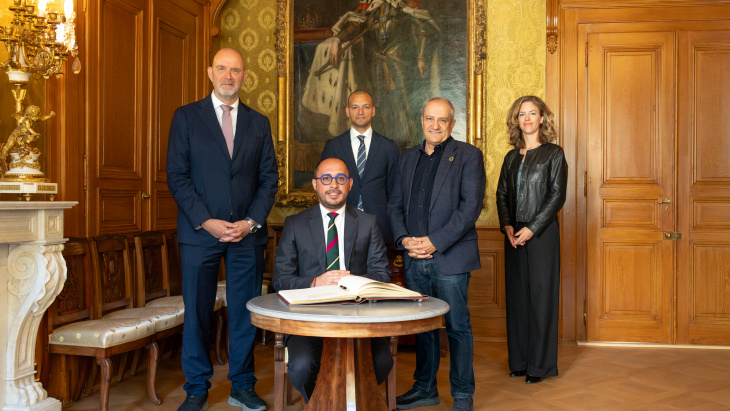 Visite de S.E. Monsieur l'Ambassadeur Randolph De Battista, représentant permanent de la République de Malte auprès de l'ONU à Genève.