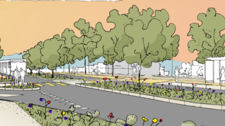 Vue schématique projet