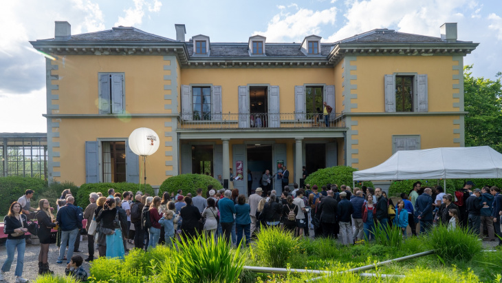 Photo de la Villa Sarasin lors de la Nuit des Musées 2025 ©Nicolas Righetti
