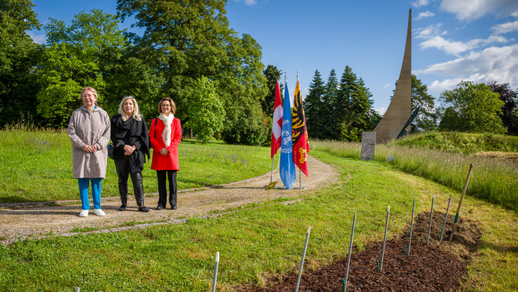 Remise du parchet de la Vigne des Nations à l’Office des Nations Unies à Genève 