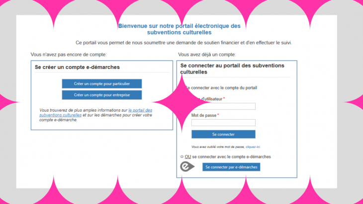 Portail des subventions culturelles - image d'illustration