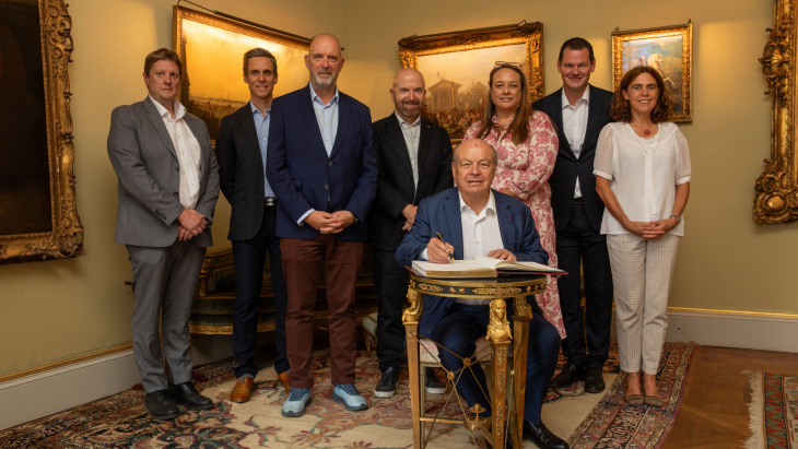 Déjeuner de courtoisie en l'honneur de Monsieur Christian Dupessey, ancien maire d’Annemasse