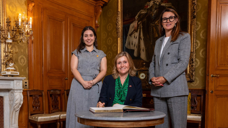 Visite à Genève de Madame Yaël Braun-Pivet, présidente de l'Assemblée nationale française