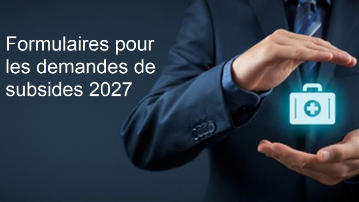 Formulaires de demande de subside 2027