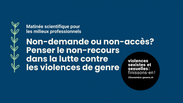 Non-demande ou non-accès ? Penser le non-recours dans la lutte contre les violences de genre