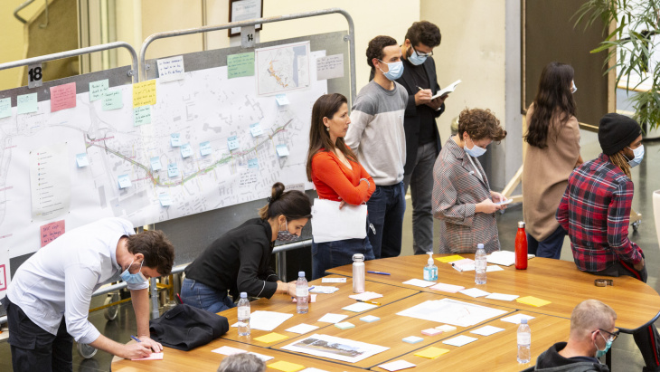 Forum Tram des Nations - séance de concertation © Aline Bovard Rudaz